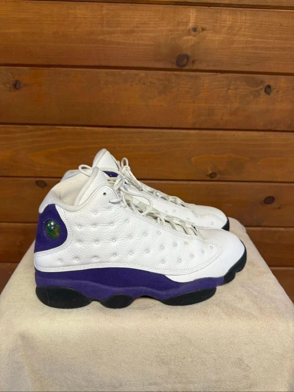 Nike Air Jordan 13 Retro 'Lakers' Sz 10.5 (414571-105)
